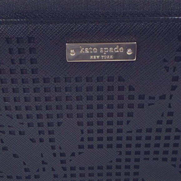 kate spade new york Large Black Cutout Wristlet Wallet NWOT - Picture 2 of 6